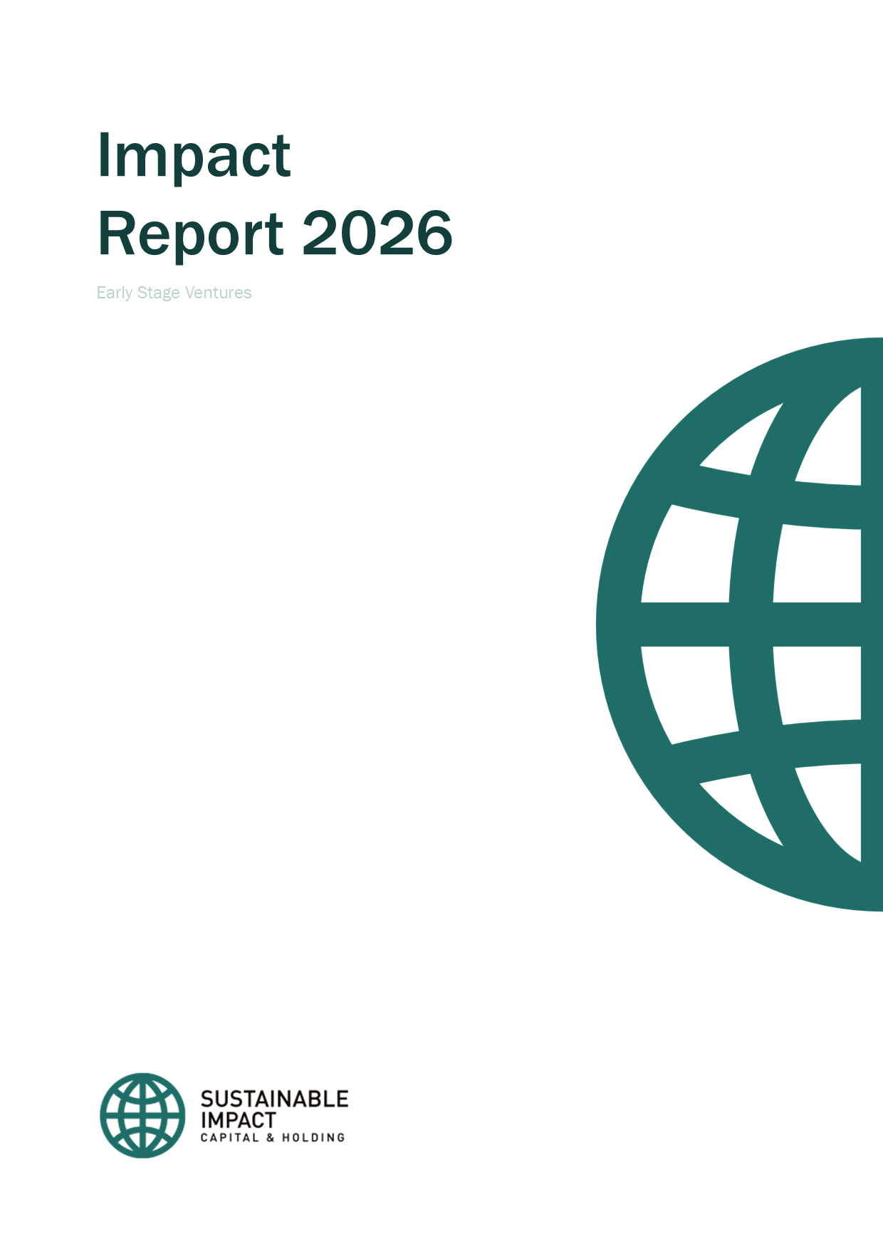 Cover of the Sustainable Impact Report 2026